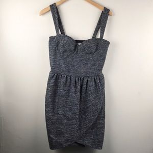 Anthropologie Paper Crown Tweed Dress Size:4